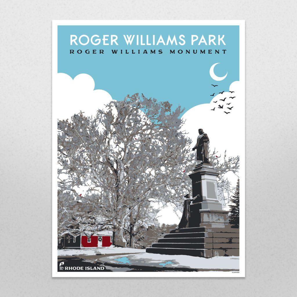 Roger Williams Monument Art Print - Roger Williams Park